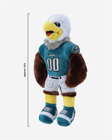 Swoop mascot stuffed bird